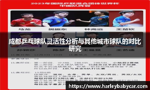 成都乒乓球队灵活性分析与其他城市球队的对比研究